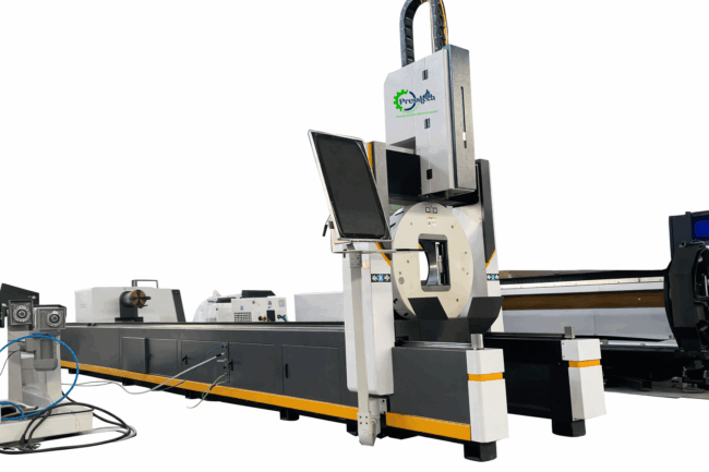 Fiber laser tube cutting