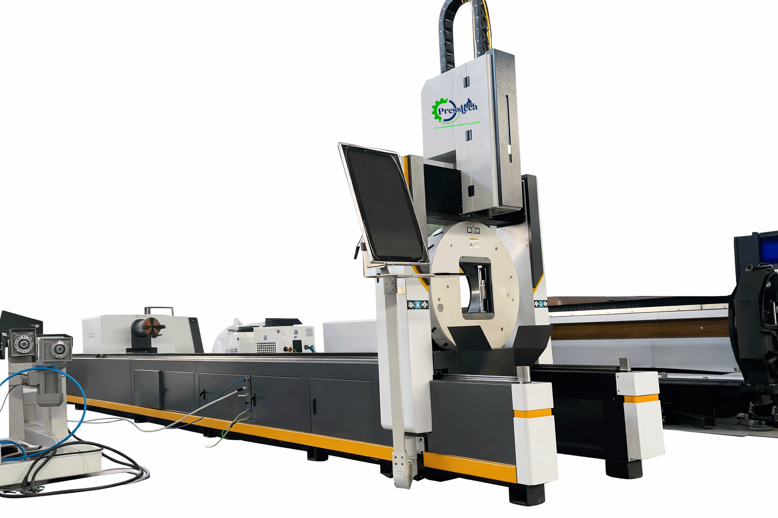 Fiber laser tube cutting